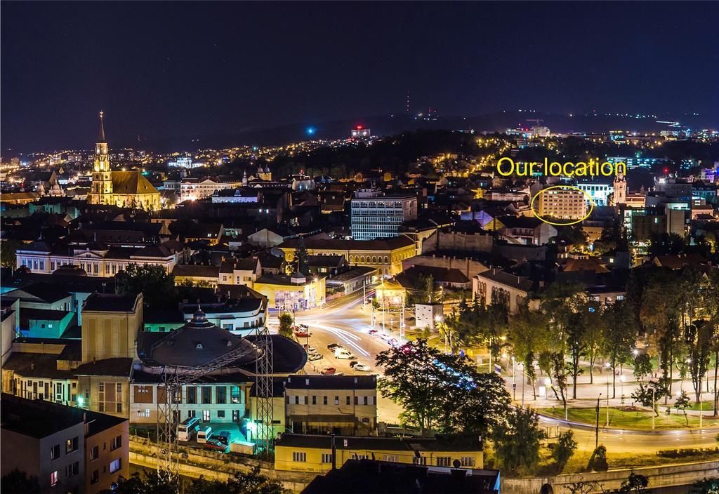 Cluj Center Leilighet Eksteriør bilde